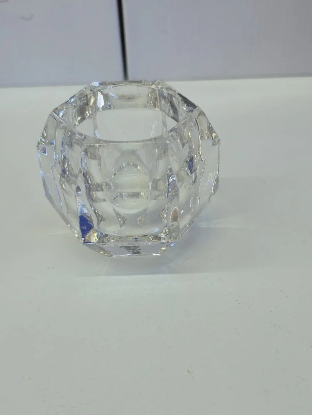 Toscany Julian Crystal Votive Candle Holder
